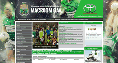 Desktop Screenshot of macroomgaa.ie