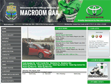 Tablet Screenshot of macroomgaa.ie
